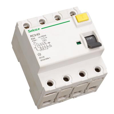 China Screw Terminal Residual Current Circuit Breaker , AC Electrical Circuit Breaker Panel  for sale