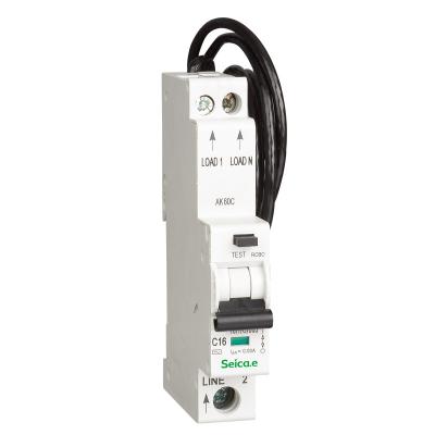 China Residual Current Breaker with Overload Protection Finger Protected Connection Terminals for sale