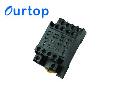 China Relay My4N Din Rail Relay Socket 5A 14 Pin Screw Terminal Relay PYF14A-E for sale