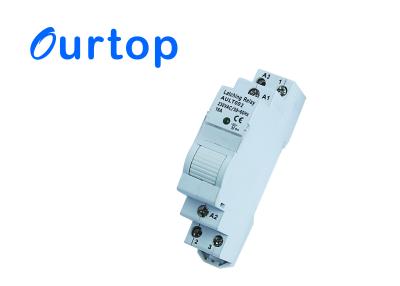 China Electronic Memory Din Rail Latching Relay Step Relay SPDT 1NO+1NC 24VAC 50-60Hz for sale