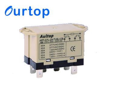 China High Capacity Electric Air Conditioner Relay Switch , AC Fan Relay Switch 6 Pin 250VAC for sale