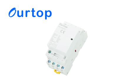 China Din Rail Mounted Household Modular AC Contactor , 4 Normally Closed Contactor for sale