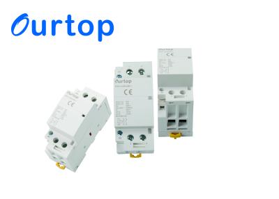 China Mini AC Modular Din Rail Contactor With 2NO+2NC Contact CE Approved for sale