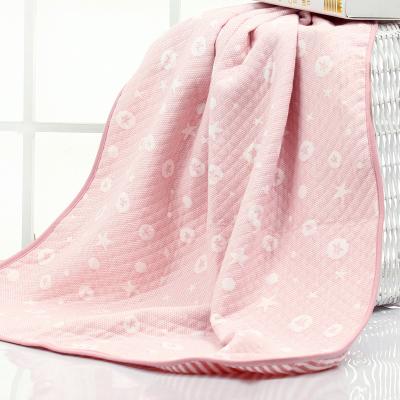 China Portable hot sale baby cotton three layers of stereoscopic blanket outside baby blanket wholesale for sale