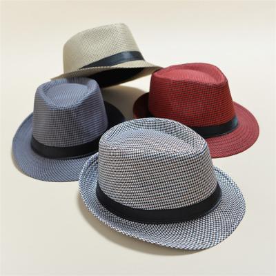 China Wholesale Fashional Brand Custom Made Mens Panama Hat Slouch Hat Felt Hat Cheap Hats for sale