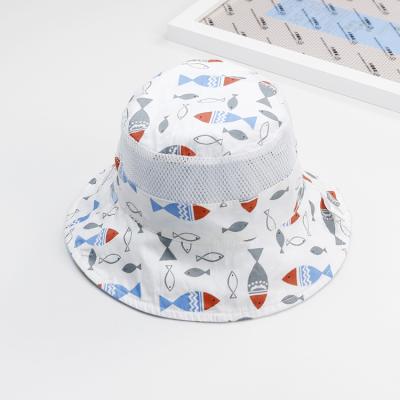 China breathable & Waterproof double-sided autumn bucket hat summer sun hat spring shade fisherman hat baby hat and summer children's mesh hat for sale