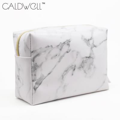 China Hot Sale Wholesale Marble Lady Tassel Makeup Bag High Capacity Cosmetic Bag Toiletry Bag Portable Bag for sale