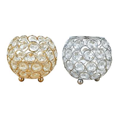 China Home decor decorating tea light candle holders for weddings Handmade Crystal Holiday Gift /home decor for sale