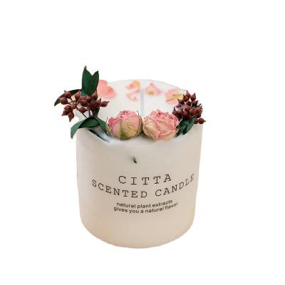 China Home Made China Make Eternal Flowers Home Soy Wax Scented Candle for sale