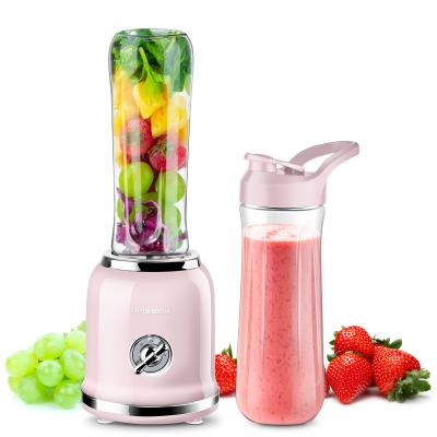 China Hotel home use logo metal blade universal travel juicer outdoor customized electric automatic blender for sale