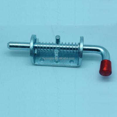 China 02413 L150x D12mm Trailer Spring Bolt Locks Trailer Dropside Board Hitch for sale