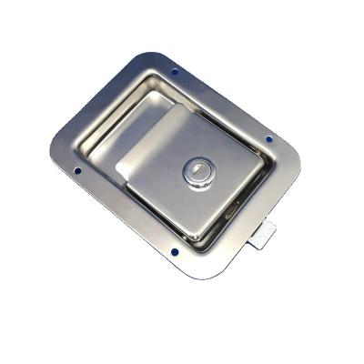 China Medium Stainless Steel 03114 Tailer Truck Door Stainless Steel Pallet Handle Lock for sale