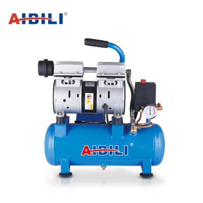 China Hot Selling Oil Free 1hp Micro 24l Oil Free Air Compressor Piston Spray Paint 50 Liter Mini Air Compressor Quiet Pump for sale