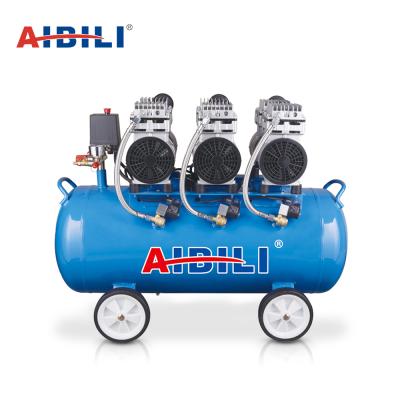 China Oil Free Most Popular 150psi 8 Bar 100l Paintball Car Wash 3 Cylinder Piston High Pressure Air Compressor for sale