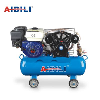 China Hot Cheap Protector 30gallon 100l 5hp Belt Overload Compressor Price List Lubricated Gas Air Compressor for sale