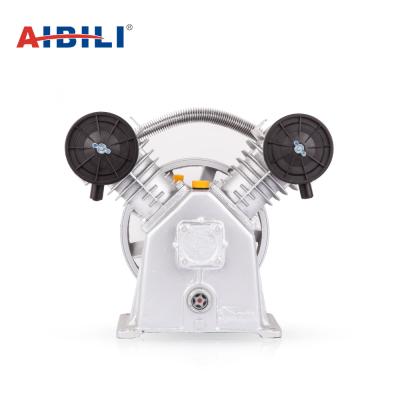 China Other cheap price air compressor 2 cylinder pump head 4hp piston compressor belt driven compressor for sale