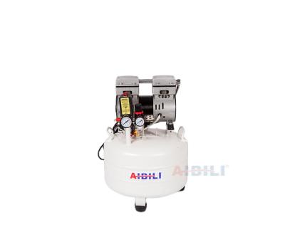 China 30L 750W oil free vertical tank silent air compressor with CE market for sale