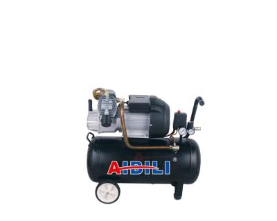 China AIBILI V IBL50V Lubricated Portable Type Two Cylinder 3hp Direct Driven Piston Air Compressor for sale