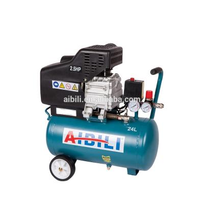 China IBL24B 24L/50L 2HP Lubricated Portable Direct Air Compressor for sale