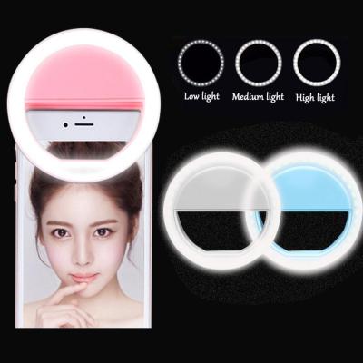 China AMASON Top Selling Detachable Selfie Ring Light for Mobile Phones USB Rechargeable LED Photo for All Kinds of Mobile Phones M7 for sale