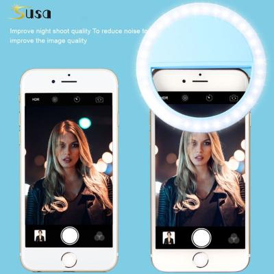 China Portable Clip On Fill Light Selfie LED Ring Photography For Cellphone Take A Photo Mini Fill Light M04 for sale