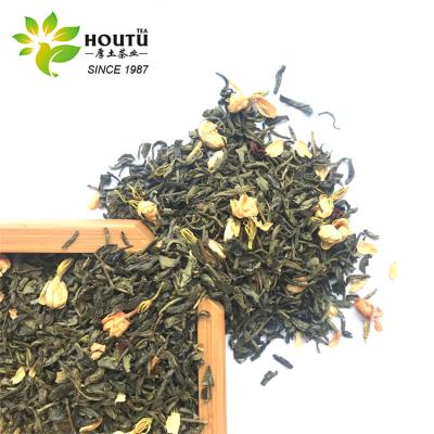 China Loose Tea 100% Pure Organic Jasmine Flower Green Tea for sale