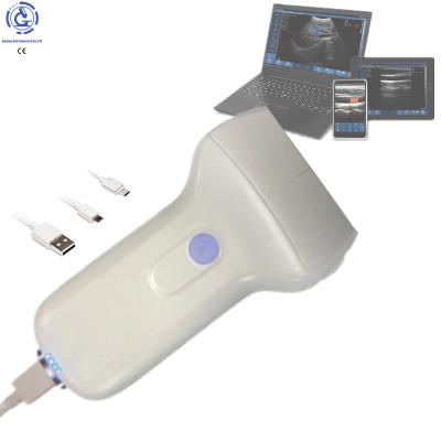 China Emergency Ultrasound Instrument Medical Ultrasound Probe Covers Wireless iPhone PC Android Ultrasound Probe Te koop