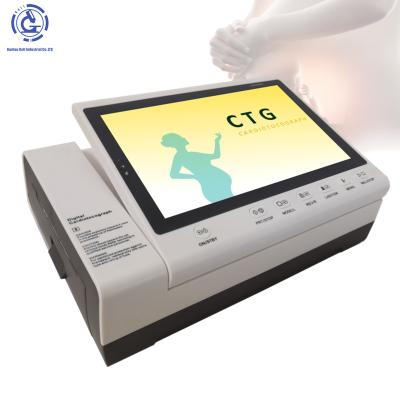 China Metal Touch Screen Monitor Maternal Portable Fetal Pregnancy Maternal Fetal Monitor for sale