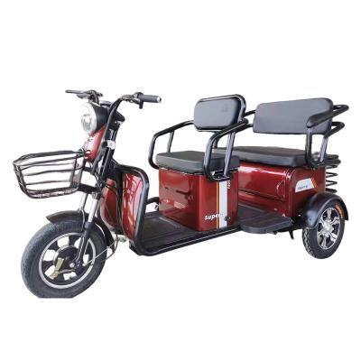 China 500W Leisure Car Electric Adult Tricycle LED Light Golf or Rent Tricycle Golf Course or Rent Scooter Bike Cargo Scooter 48V Steel LCD Display for sale