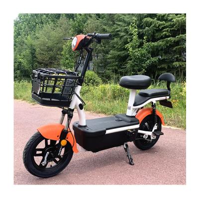 China 2022 New Adult 48V 350W Sports City Carbon Fiber China EV Cheap Electric Bike E Bike E Cycle Electric Bicycle Without Battery for sale