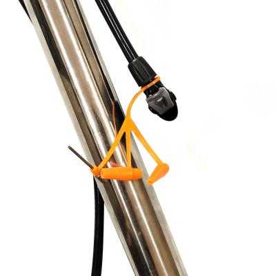 China Durable New Arrival Bicycle Pump Bike Floor Pump Bike/Basketball/Football Aluminum Pump With Gauge for sale