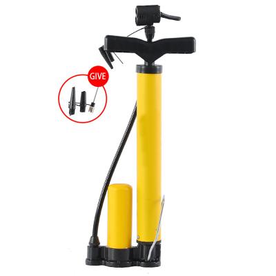 China Durable Bicycle Accessories Bike Pumps Mini Portable Bicycle Pump Portable Tire Inflation Air Bike Pump With Pressure for sale