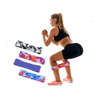 China All-match Leopard Print Yoga Tension Belt with Deformed Anti-Slip Hip Circle Abuse Hip Circle Stretch Belt Yoga Stretcher with Resistance Belt for sale