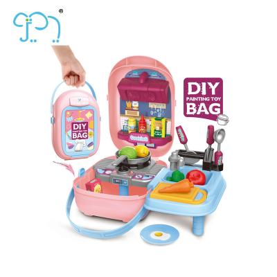 中国 Household Preschool Role Play Toys Set Baby Kitchen Tableware Plays 販売のため