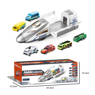 China Bullet Toy Train For Children, High Simulation White Bullet Train Toy en venta