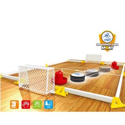 China Safe Educational Game Toys Table Hand Ice Hockey 2 In 1With Fences à venda