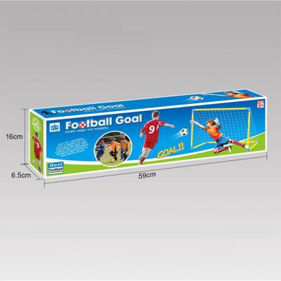 China Outdoor Soccer Game Play Set Mini Football Goal Post For Kids With 10P à venda