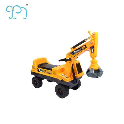 China High Safety Kids Electric Ride Toys With Powerful Derrick Crane for sale