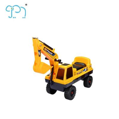 China Multi Color Kids Ride On Excavator Toy With Powerful Bucket Teeth for sale