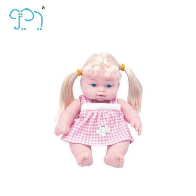 China 8 Inch Reborn Doll Toys Silicone Material Cute Vinyl Doll For Girls for sale