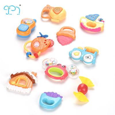 China Children Safe Baby Toys Early Education Safe Chew Hand Bells for sale