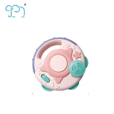 중국 Musical Safe Baby Toys Drum Infant Mini Tambourine With Sounds 판매용