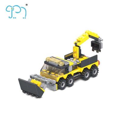 China Construction Mini Plastic Block Toy Car For Kids Diy Bricks HR4040 Te koop