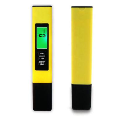 China 3 in 1 green and red backlight automatic hold ecmeter TDS tester or EC tester with EC-A2 high accurate probe for sale