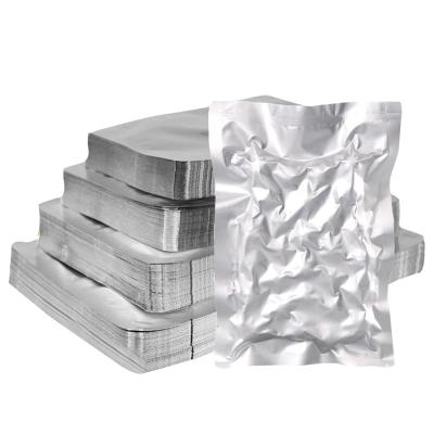 China High Quality Silver Moisture Proof Food Saver Bag Storage Pockets Vacuum Airtight Food Storage Bag Mylar Aluminum Foil Vacuum Bags for sale