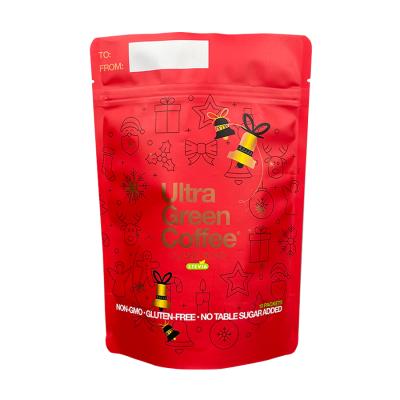 China Coffee 100% Food Grade Flat Bottom Pouches With Valve Custom Printed Morinaga Powder Tea Bags Pack Coffee for sale