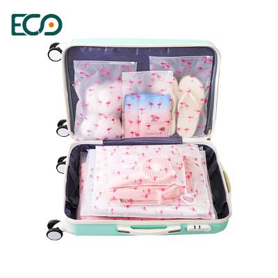 China 17*25/25*35/32*40cm Recyclable Custom Printed Frosted PE T-shirt Resealable Ziplock Clothing Packaging Biodegradable Plastic Zipper Bag for sale