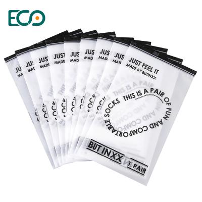 China Recyclable Custom Eco Friendly Matte Biodegradable Zip Lock Bag With Own Logo for sale