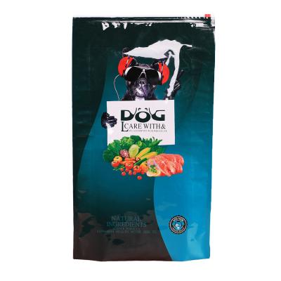 China Custom Printed Coffee Aluminum Foil Dog Pet Food Packaging Stand Up Pouch Pet Food Bag for sale