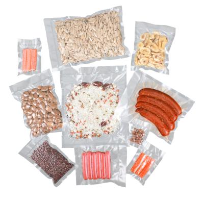 China Mini Household Vacuum Packaging Bag Food Seal PE Vacuum Bag Food Seal Nylon Moisture Proof Bag for sale